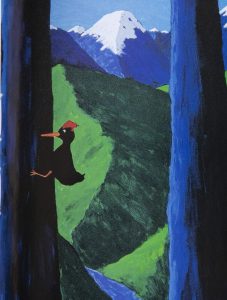 DOWN SOUTH. Acrílico sobre tela, 250 x 220 cm, 1998. Obra de Pablo Domínguez