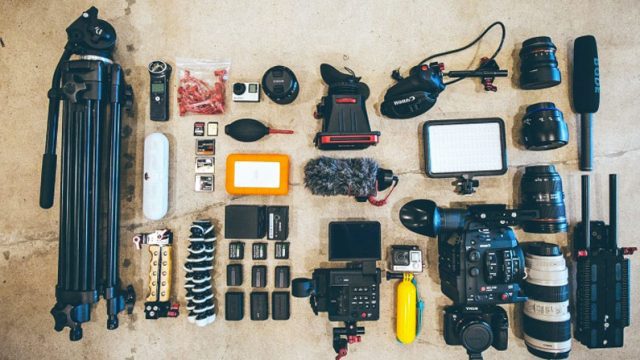 equipo fotografico