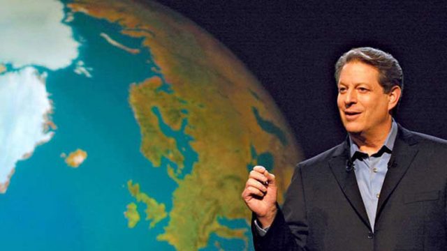 Al Gore creador del afamado documental sobre cambio climático